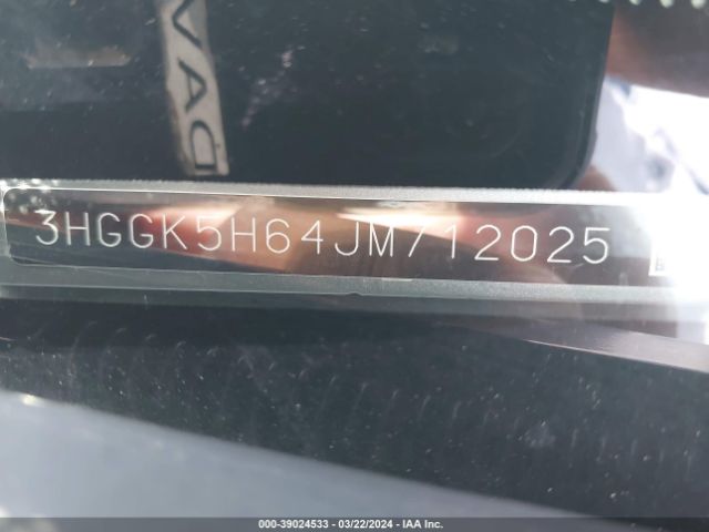 3HGGK5H64JM712025 Honda Fit Sport