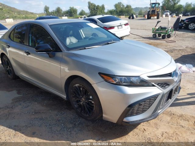 2022 Toyota Camry Nightshade Edition Hybrid მანქანა იყიდება აუქციონზე, vin: 4T1T31AK5NU033288, აუქციონის ნომერი: 39024561