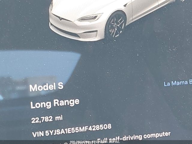 5YJSA1E55MF428508 Tesla Model S Long Range Dual Motor All-wheel Drive
