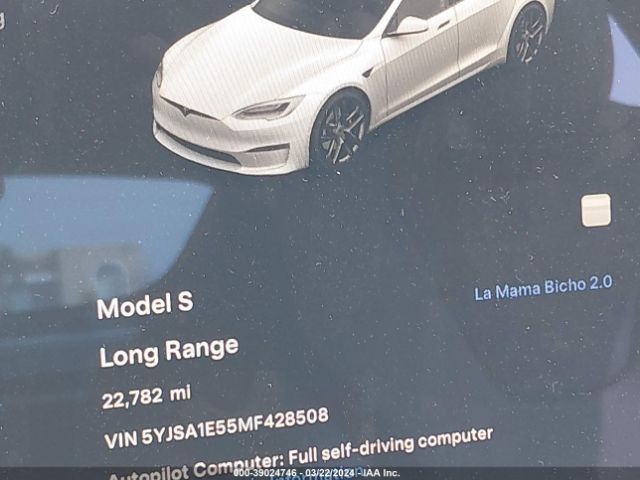 5YJSA1E55MF428508 Tesla Model S Long Range Dual Motor All-wheel Drive