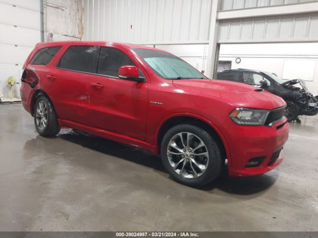 Auction sale of the 2020 Dodge Durango R/t, vin: 1C4SDJCT3LC145741, lot number: 39024987