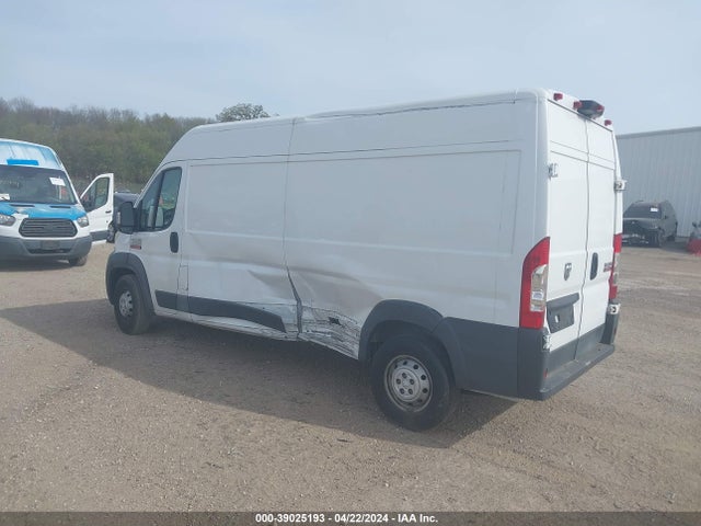 3C6TRVDG8JE148596 RAM Promaster 2500 High Roof 159 Wb