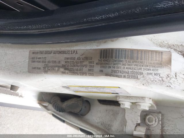 ZFBCFADH4EZ009081 Fiat 500L TREKKING
