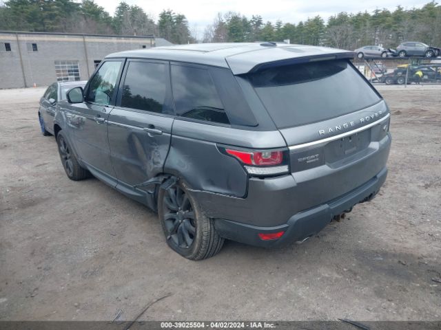 SALWR2VF5FA623893 Land Rover Range Rover Sport 3.0l V6 Supercharged Hse