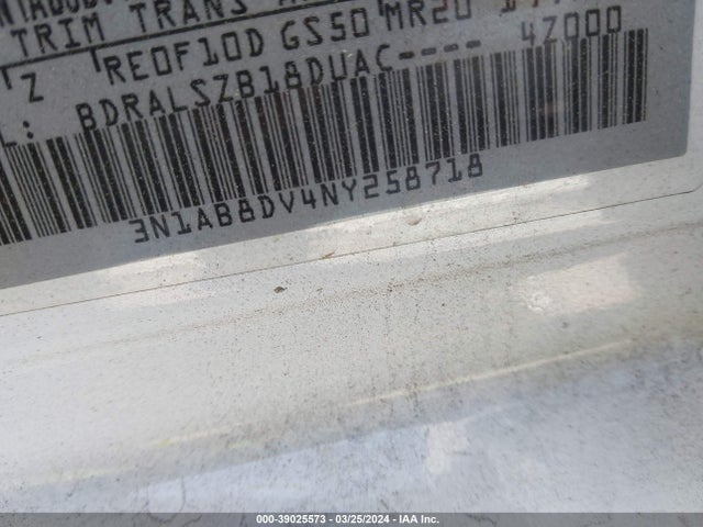 Nissan Sentra Sr Xtronic Cvt 2022 3N1AB8DV4NY258718 Image 9