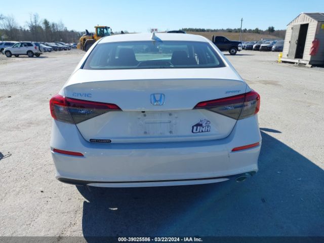 2HGFE2F51PH548574 Honda Civic Sport