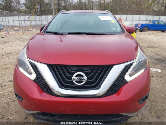 Nissan MURANO SV 2018 5N1AZ2MH2JN103538 Image 12