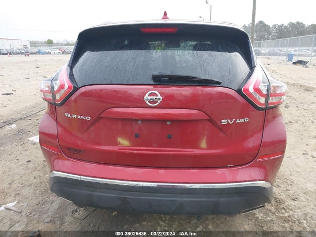 Nissan MURANO SV 2018 5N1AZ2MH2JN103538 Image 16