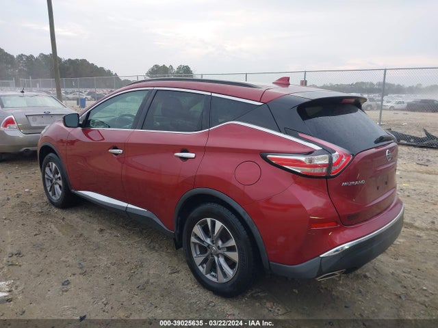 Nissan MURANO SV 2018 5N1AZ2MH2JN103538 Image 3