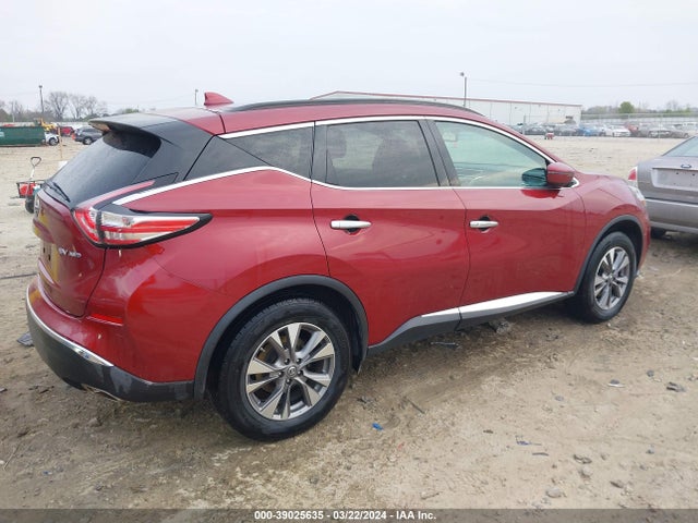 Nissan MURANO SV 2018 5N1AZ2MH2JN103538 Image 4