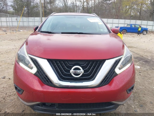 Nissan MURANO SV 2018 5N1AZ2MH2JN103538 Image 6