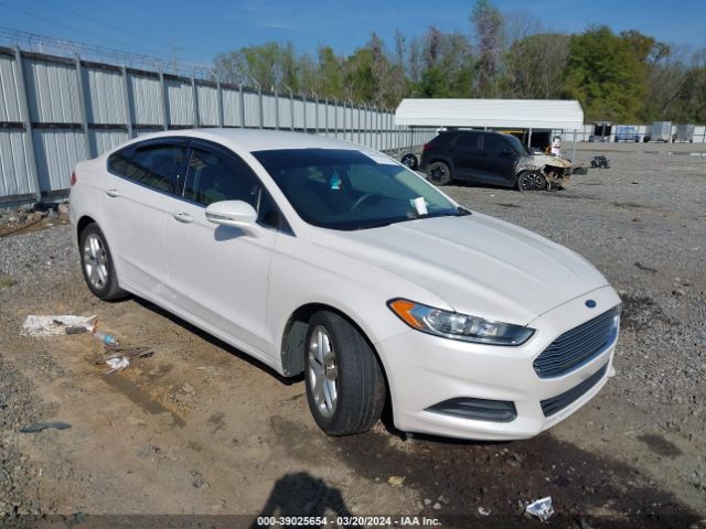 Auction sale of the 2013 Ford Fusion Se, vin: 3FA6P0H7XDR160941, lot number: 39025654