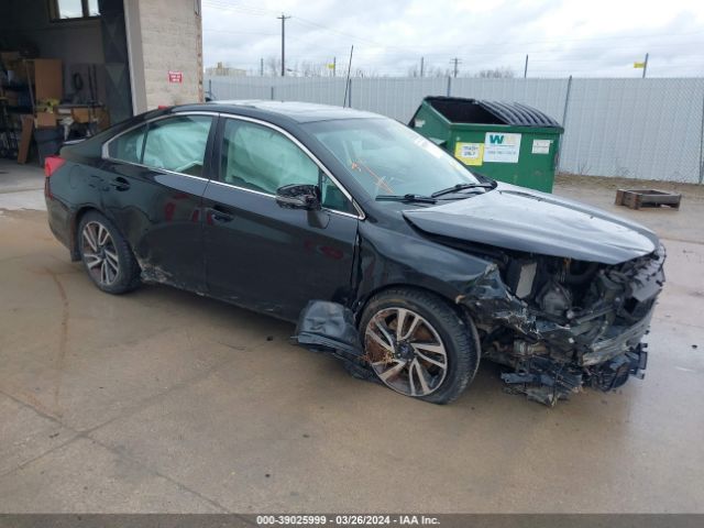 Продажа на аукционе авто 2018 Subaru Legacy 2.5i Sport, vin: 4S3BNAS6XJ3006485, номер лота: 39025999