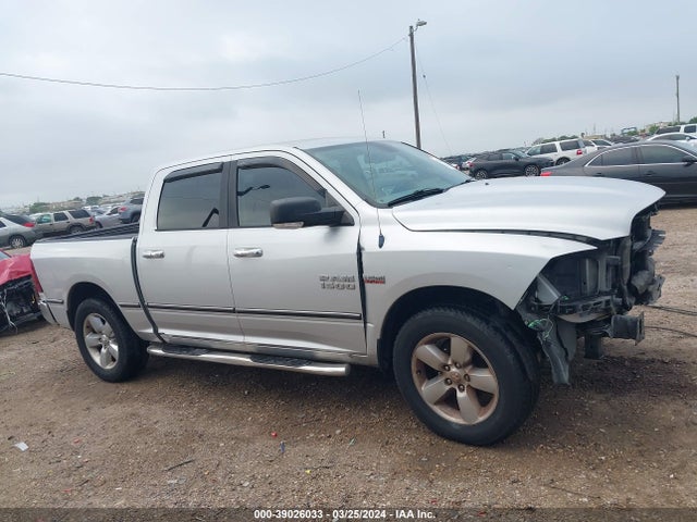 Продажа на аукционе авто 2013 Ram 1500 Big Horn, vin: 1C6RR6LT2DS707544, номер лота: 39026033