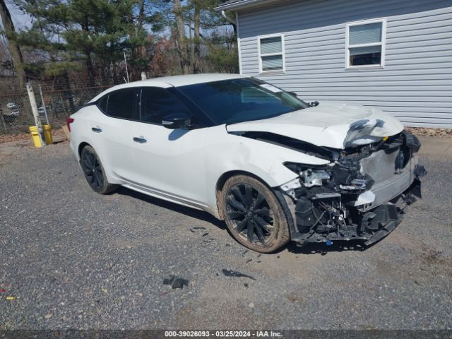 Auction sale of the 2017 Nissan Maxima 3.5 Sr, vin: 1N4AA6AP3HC416513, lot number: 39026093