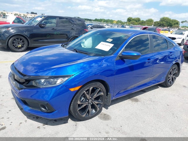 Honda Civic Sport 2021 2HGFC2F8XMH545216 Image 2