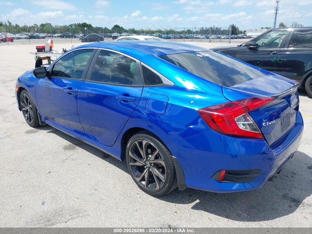 Honda Civic Sport 2021 2HGFC2F8XMH545216 Image 3