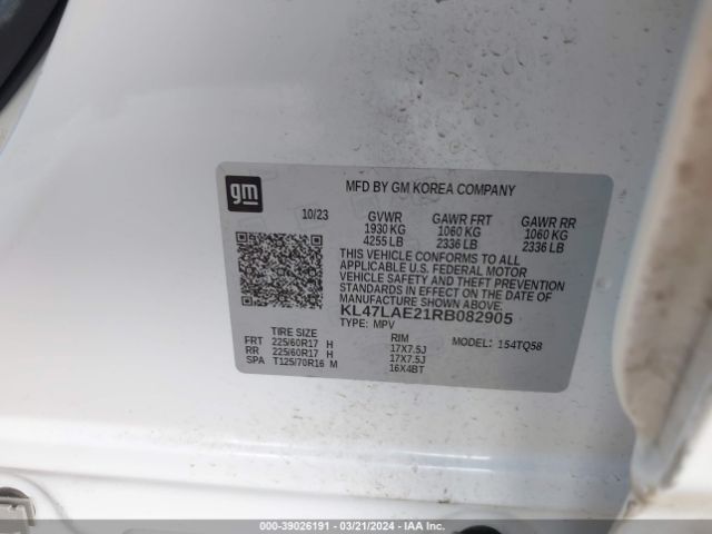 KL47LAE21RB082905 Buick Envista Preferred Fwd