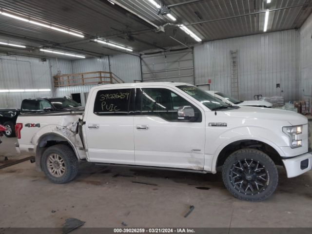 1FTEW1EG4FFA16076 Ford F-150 Platinum