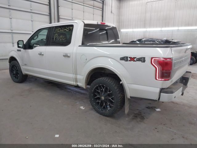 1FTEW1EG4FFA16076 Ford F-150 Platinum