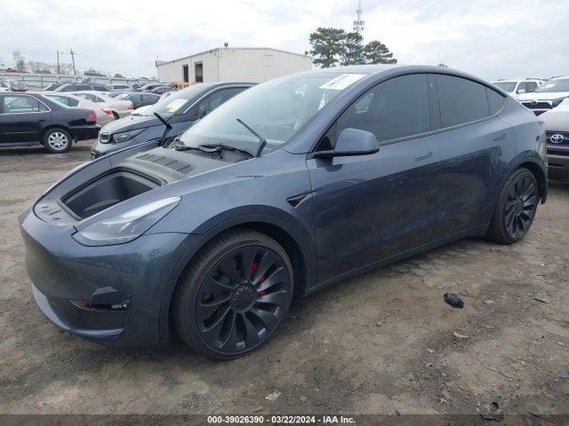 7SAYGDEF3PF701214 Tesla Model Y Awd/performance Dual Motor All-wheel Drive