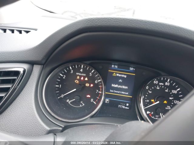 JN1BJ1CWXNW490868 Nissan Rogue Sport Sl Awd Xtronic Cvt