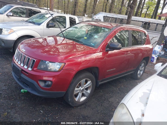 Jeep Compass Sport 2014 1C4NJCBB4ED853441 Image 2