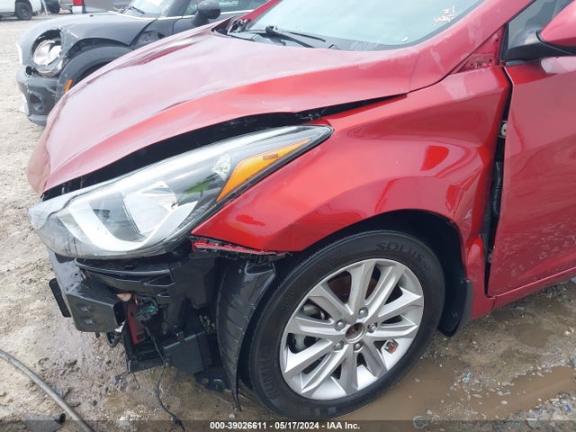 Hyundai ELANTRA SE 2016 5NPDH4AE0GH655574 Image 13