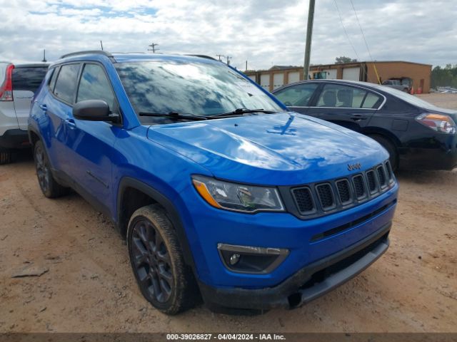 Auction sale of the 2021 Jeep Compass 80th Anniversary 4x4, vin: 3C4NJDEB2MT581403, lot number: 39026827