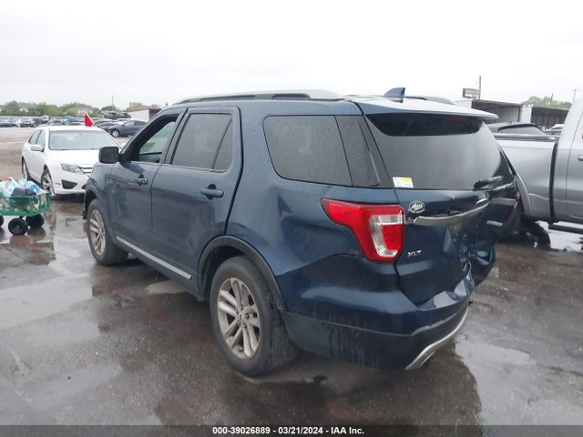 Ford EXPLORER XLT 2017 1FM5K7DH0HGC51253 Image 3