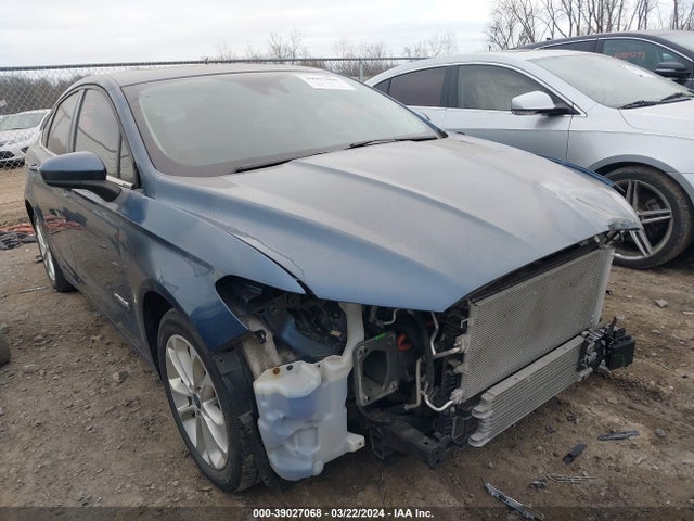 Ford Fusion Hybrid Se 2019 3FA6P0LU6KR165709 Image 1