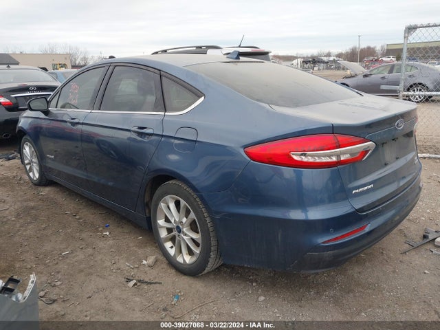 Ford Fusion Hybrid Se 2019 3FA6P0LU6KR165709 Image 3