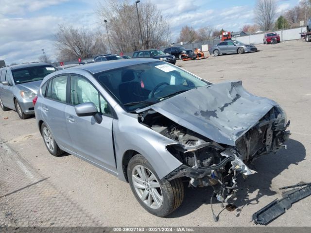 39027153 :رقم المزاد ، JF1GPAB66G8327246 vin ، 2016 Subaru Impreza 2.0i Premium مزاد بيع