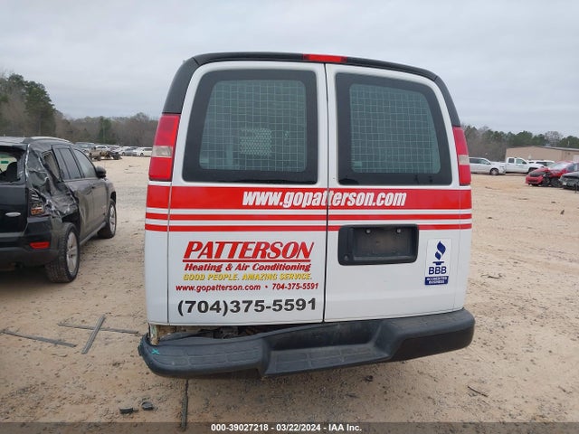 Chevrolet Express 2500 Work Van 2015 1GCWGFCF9F1202606 Image 16