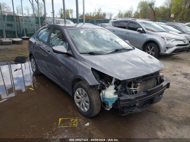 Aukcja sprzedaży 2016 Hyundai Accent Se, vin: KMHCT4AE8GU118611, numer aukcji: 39027323