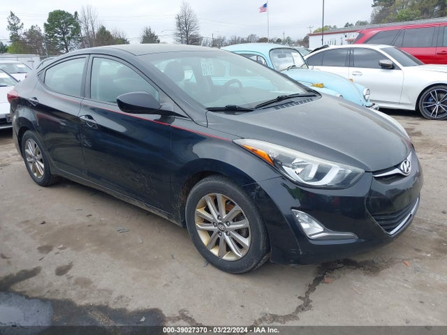 Hyundai ELANTRA SE 2014 5NPDH4AE0EH545363 Image 1