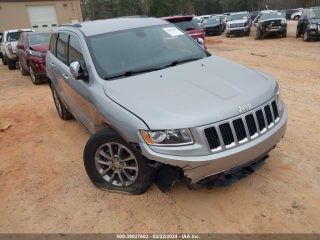Продажа на аукционе авто 2014 Jeep Grand Cherokee Limited, vin: 1C4RJEBGXEC423895, номер лота: 39027683