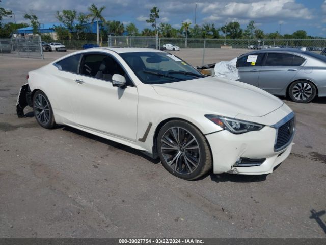 Auction sale of the 2021 Infiniti Q60 Luxe, vin: JN1EV7KK2MM410928, lot number: 39027754