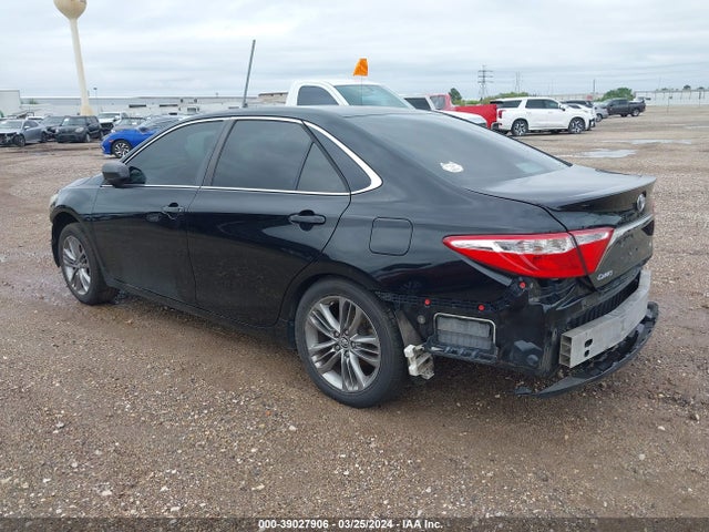 Toyota CAMRY SE 2015 4T1BF1FKXFU989217 Image 3