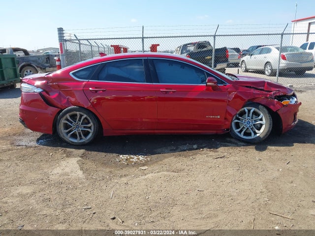 Ford Fusion Hybrid Sel 2019 3FA6P0MU0KR221156 Image 14