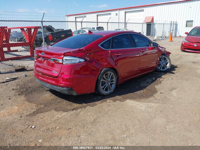 Ford Fusion Hybrid Sel 2019 3FA6P0MU0KR221156 Image 4