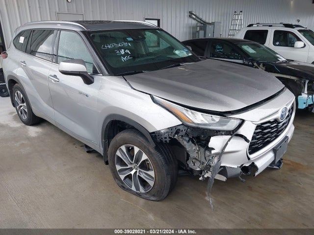 Toyota Highlander Hybrid Xle 2020 5TDHBRCH7LS514285 Image 1