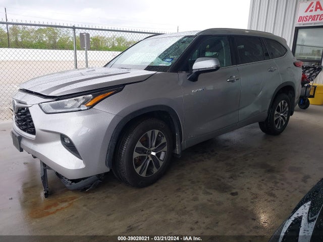 Toyota Highlander Hybrid Xle 2020 5TDHBRCH7LS514285 Image 2