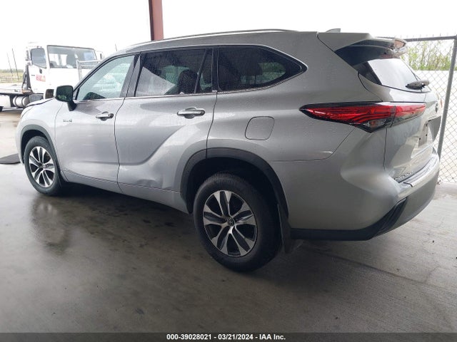 Toyota Highlander Hybrid Xle 2020 5TDHBRCH7LS514285 Image 3