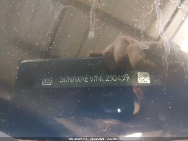 3GNAXKEV1NL250459 Chevrolet Equinox Fwd Lt