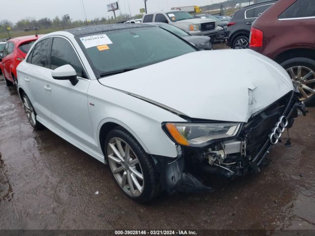 Продаж на аукціоні авто 2016 Audi A3 1.8t Premium, vin: WAUG7GFF9G1061623, номер лоту: 39028146