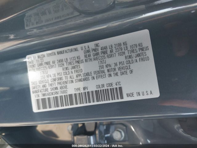 7MMVABDM3RN176682 Mazda Cx-50 2.5 S Premium