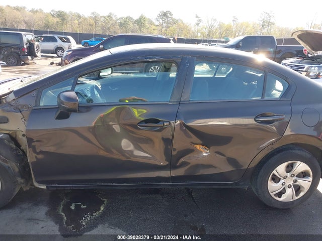 Honda Civic Lx 2014 2HGFB2F51EH507643 Image 14