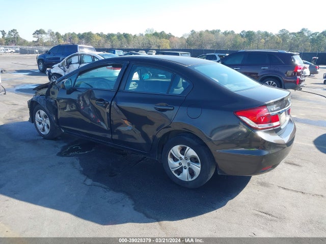 Honda Civic Lx 2014 2HGFB2F51EH507643 Image 3