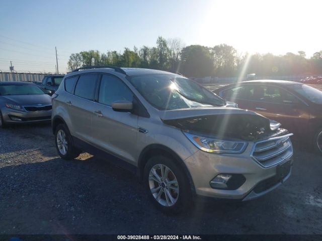 Auction sale of the 2018 Ford Escape Sel, vin: 1FMCU0HD0JUD54454, lot number: 39028488